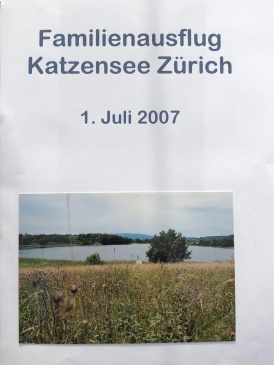 2007 Familienausflug Katzensee